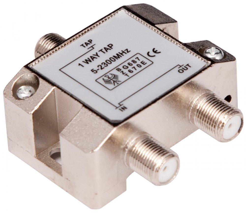 Distribuitor semnal TV, 2 iesiri (-16 db) 