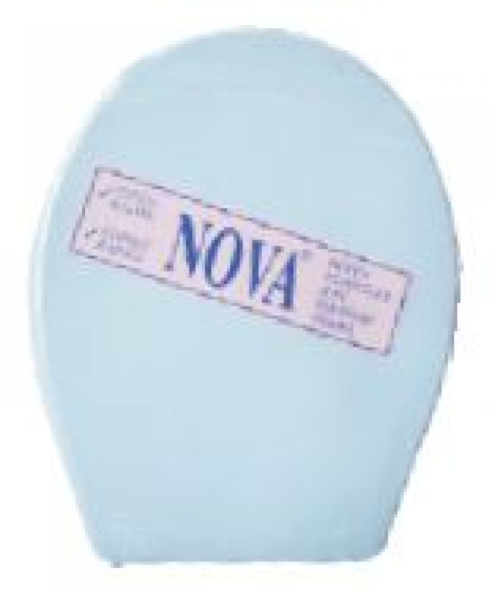 Capac WC din plastic albastru-Nova
