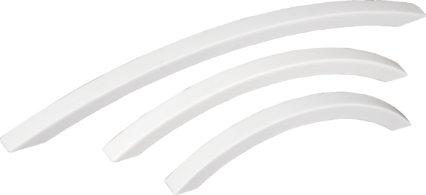 Maner alb din plastic (X3-09-224MM)