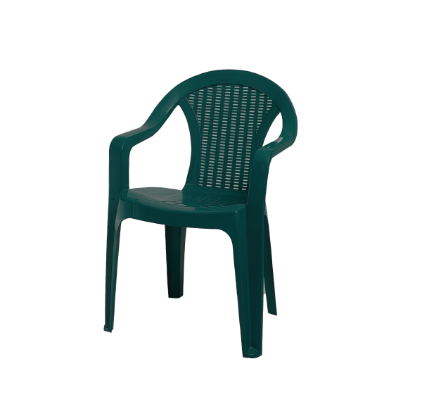 Scaun mare din plastic Verde